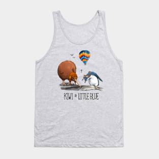 Kiwi & Little Blue Tank Top